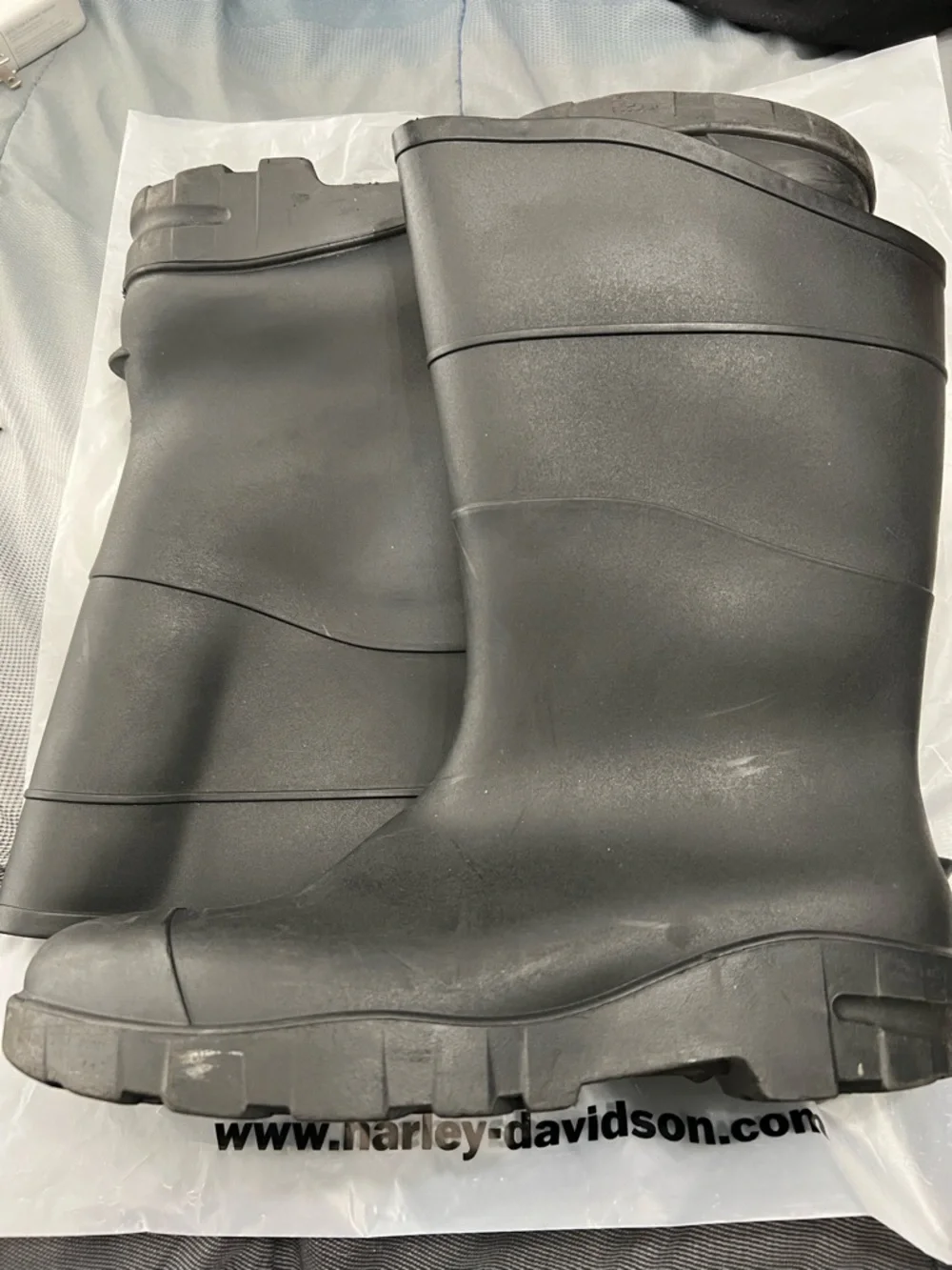 Men's Black Rain & Snow Boots
